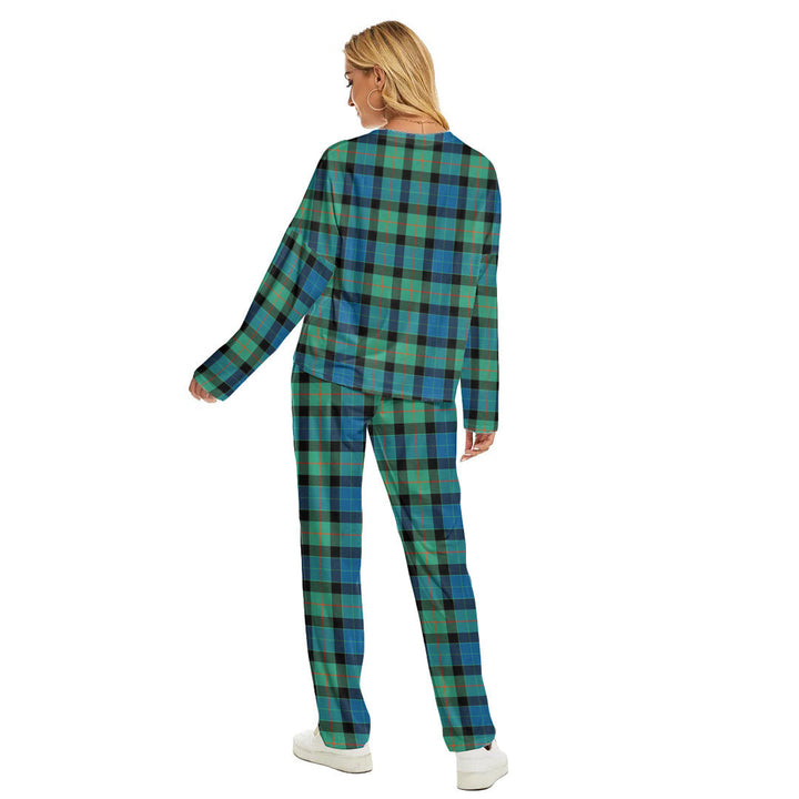 Gunn Ancient Tartan Plaid Women's Pajama Suit