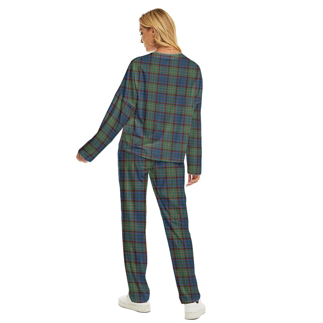 Nicolson Hunting Ancient Tartan Plaid Women's Pajama Suit