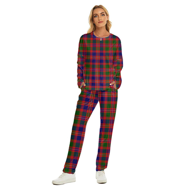 MacIntyre Modern Tartan Plaid Women's Pajama Suit