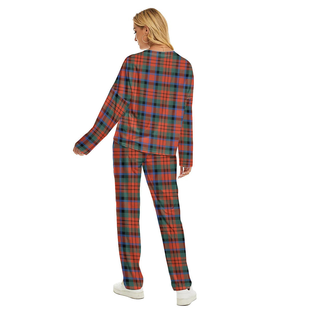 MacDuff Ancient Tartan Plaid Women's Pajama Suit