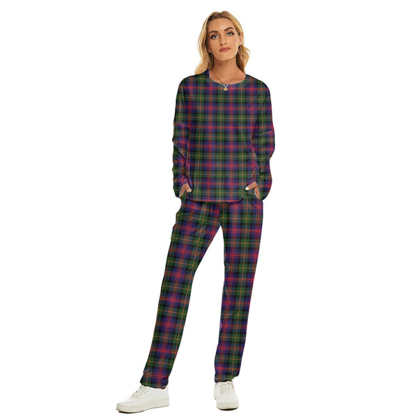 Logan Modern Tartan Plaid Women's Pajama Suit