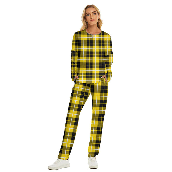 Barclay Dress Modern Tartan Plaid Women's Pajama Suit