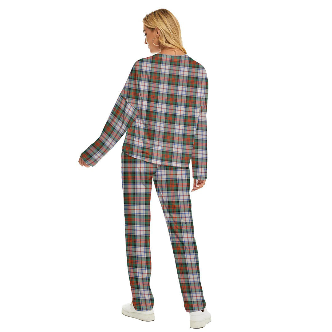 MacDuff Dress Ancient Tartan Plaid Women's Pajama Suit