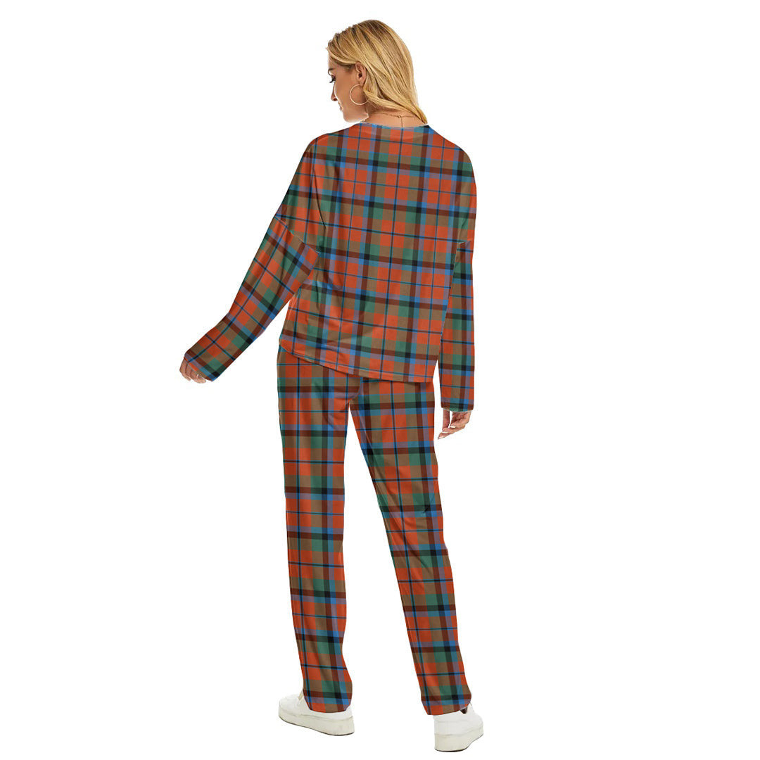 MacNaughton Ancient Tartan Plaid Women's Pajama Suit