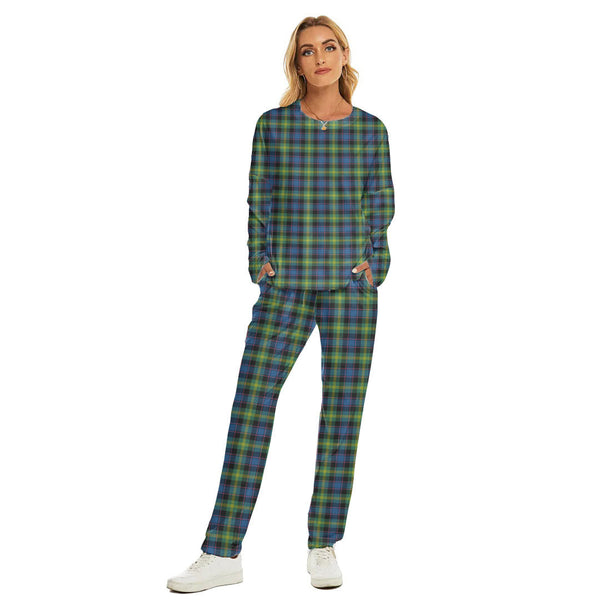 Watson Ancient Tartan Plaid Women's Pajama Suit