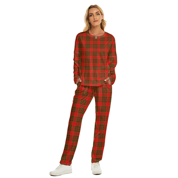 Livingstone Modern Tartan Plaid Women's Pajama Suit
