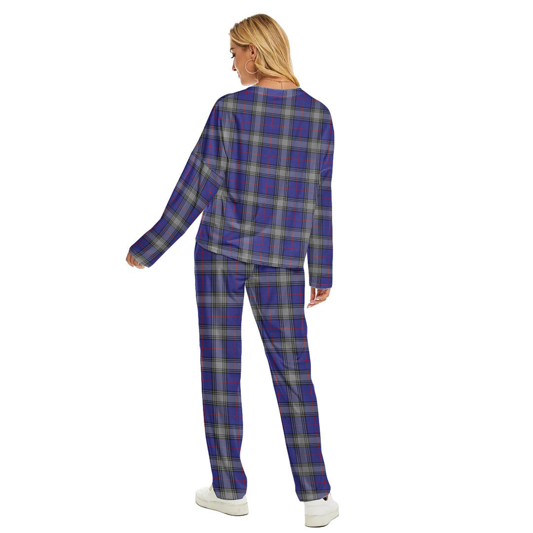 Kinnaird Tartan Plaid Women's Pajama Suit