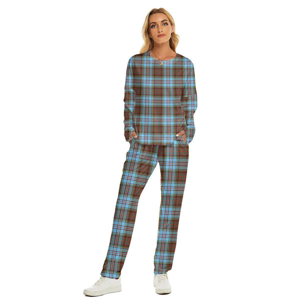 Anderson Ancient Tartan Plaid Women's Pajama Suit