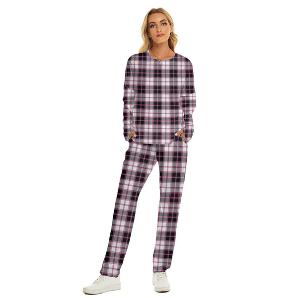 MacPherson Hunting Modern Tartan Plaid Women's Pajama Suit