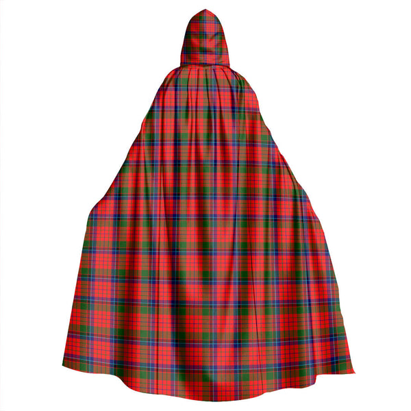 Nicolson Modern Tartan Plaid Hooded Cloak