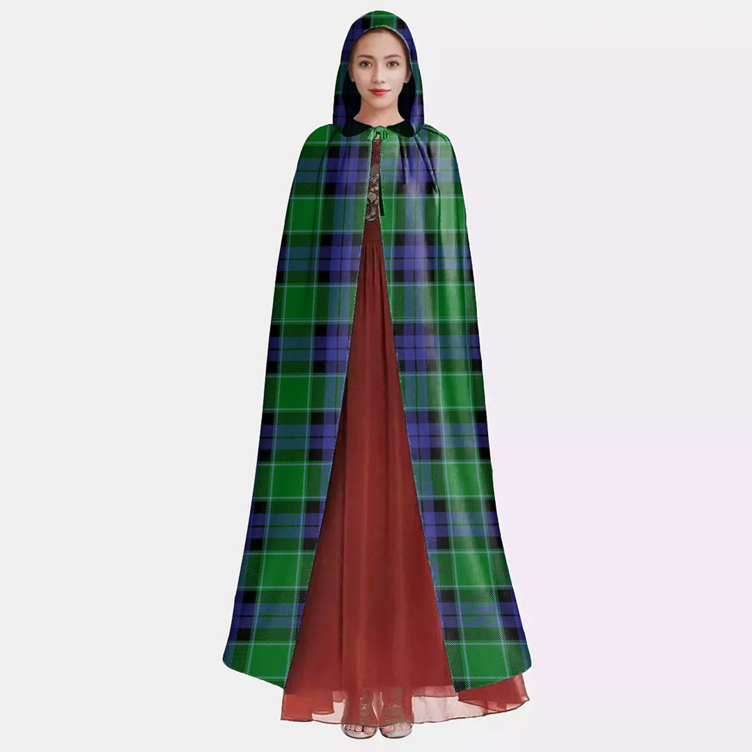 Graham of Menteith Modern Tartan Plaid Hooded Cloak