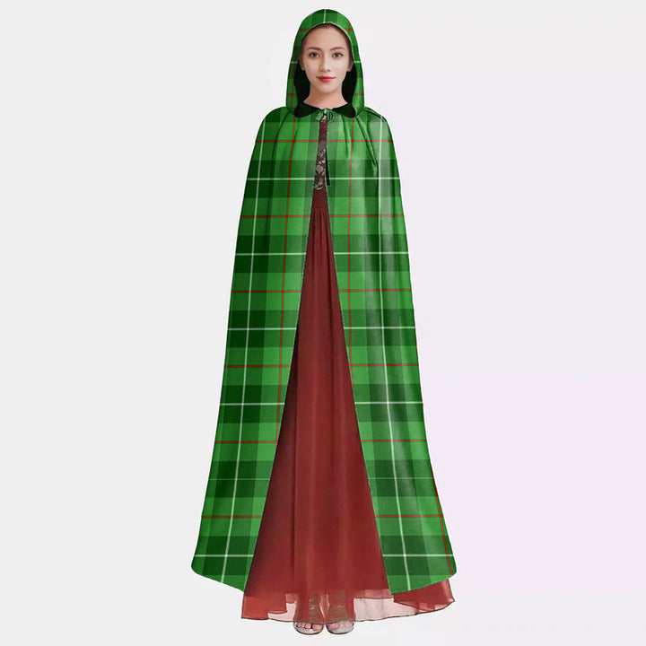 Galloway District Tartan Plaid Hooded Cloak