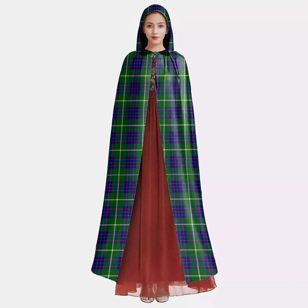 MacIntyre Hunting Modern Tartan Plaid Hooded Cloak