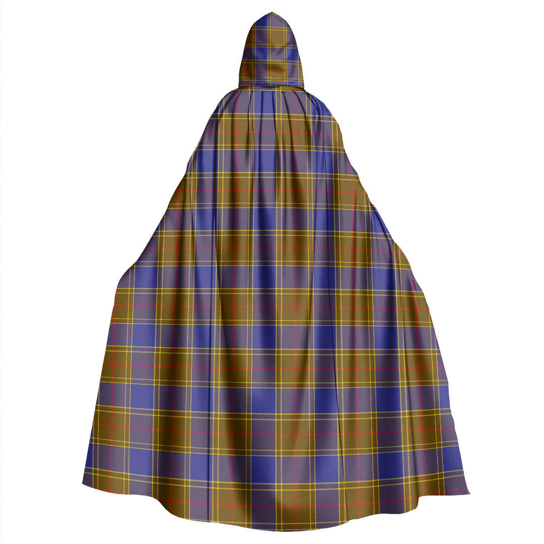 Balfour Modern Tartan Plaid Hooded Cloak