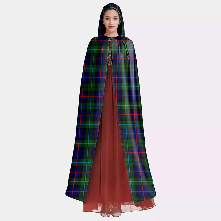 Campbell of Cawdor Modern Tartan Plaid Hooded Cloak