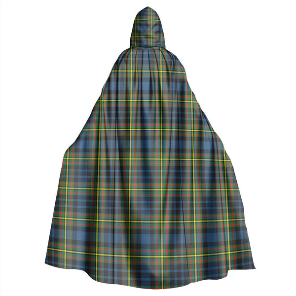 MacLellan Ancient Tartan Plaid Hooded Cloak
