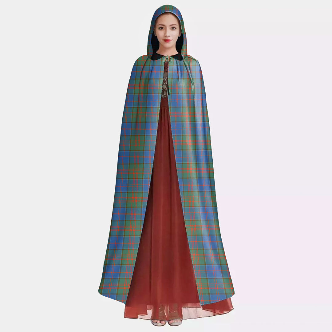 Stewart of Appin Hunting Ancient Tartan Plaid Hooded Cloak