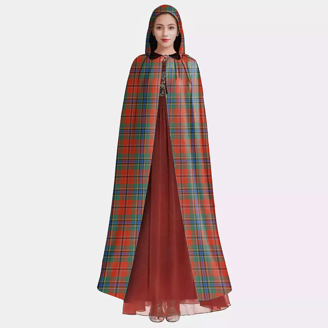 MacLean of Duart Ancient Tartan Plaid Hooded Cloak