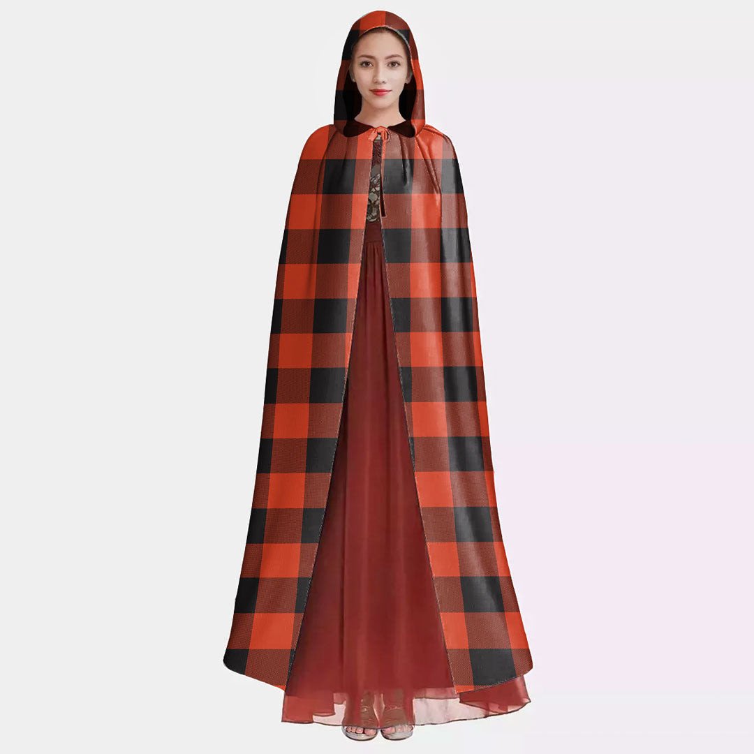 Rob Roy MacGregor Ancient Tartan Plaid Hooded Cloak