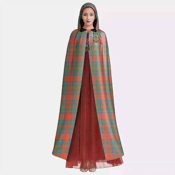 MacKintosh Ancient Tartan Crest Hooded Cloak