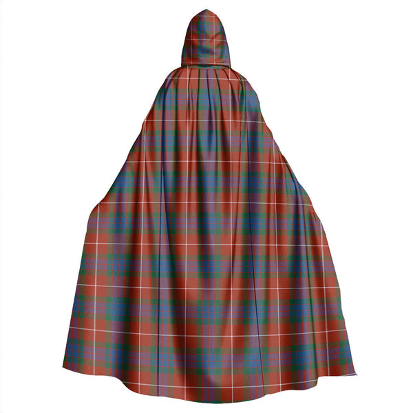 Fraser Ancient Tartan Plaid Hooded Cloak