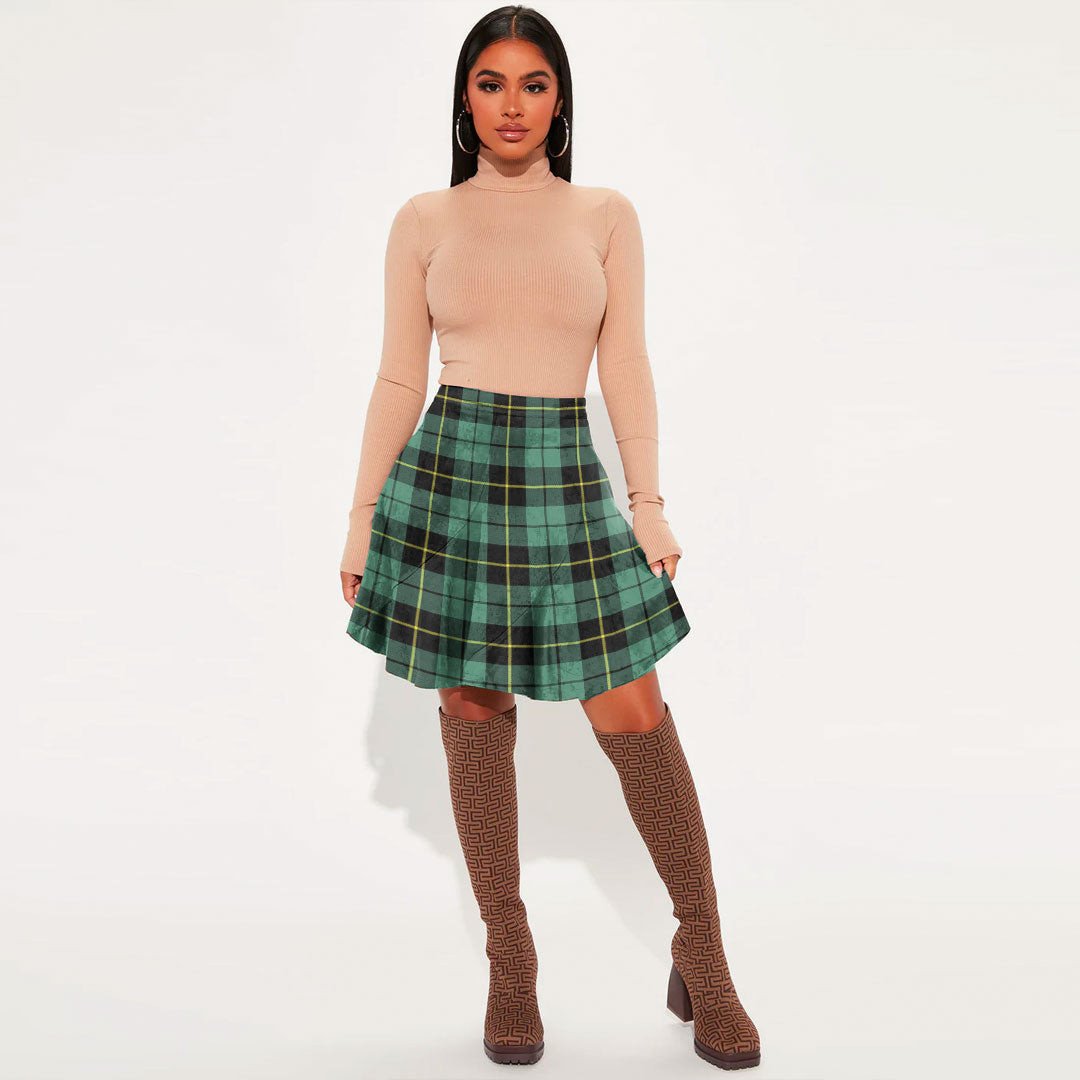 Wallace Hunting Ancient Tartan Plaid Mini Skirt