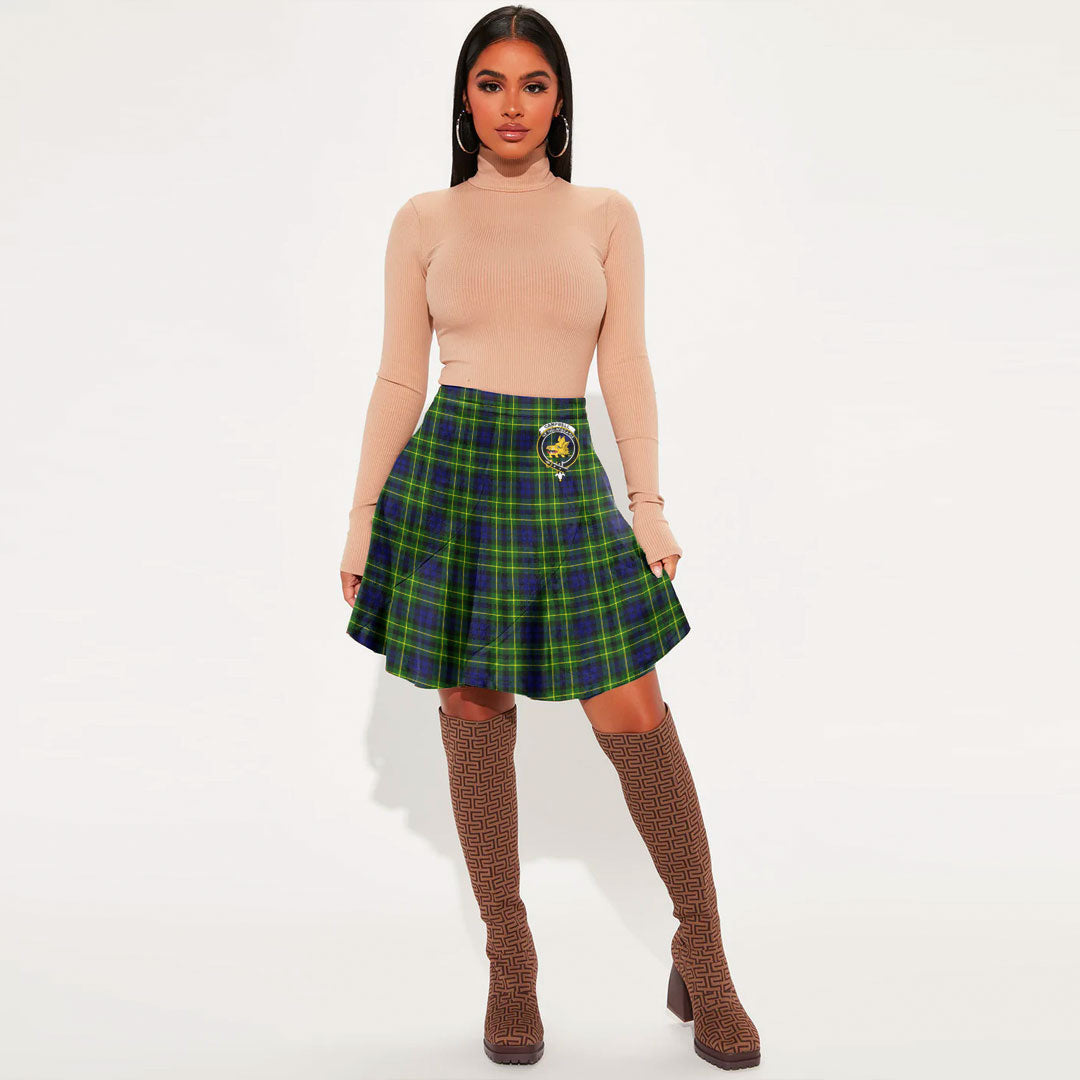 Campbell of Breadalbane Modern Tartan Crest Mini Skirt