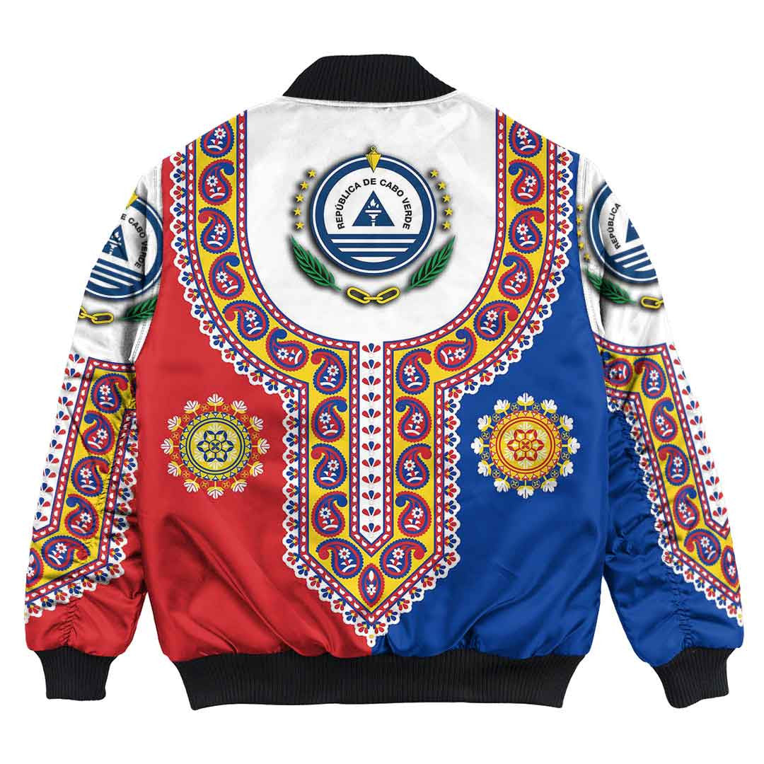 Cape Verde Dashiki Bomber Jacket