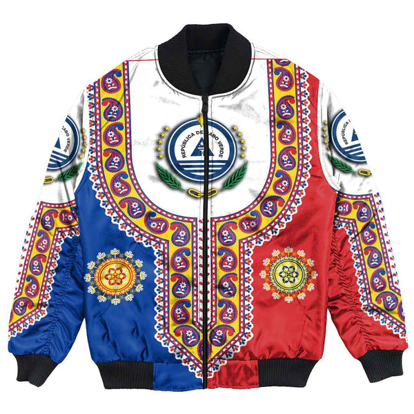 Cape Verde Dashiki Bomber Jacket