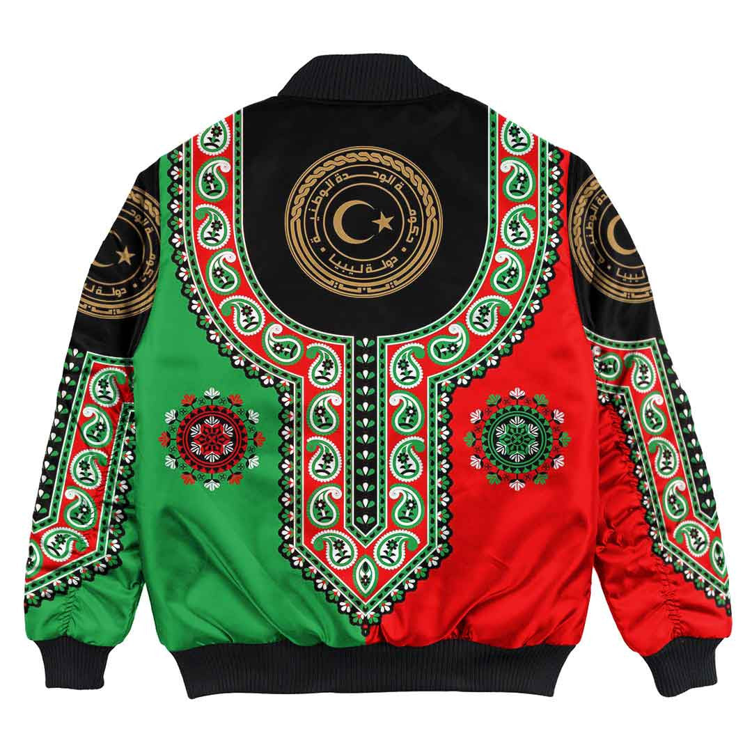 Libya Dashiki Bomber Jacket