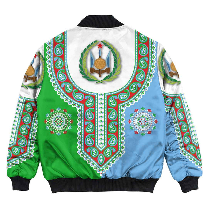 Djibouti Dashiki Bomber Jacket