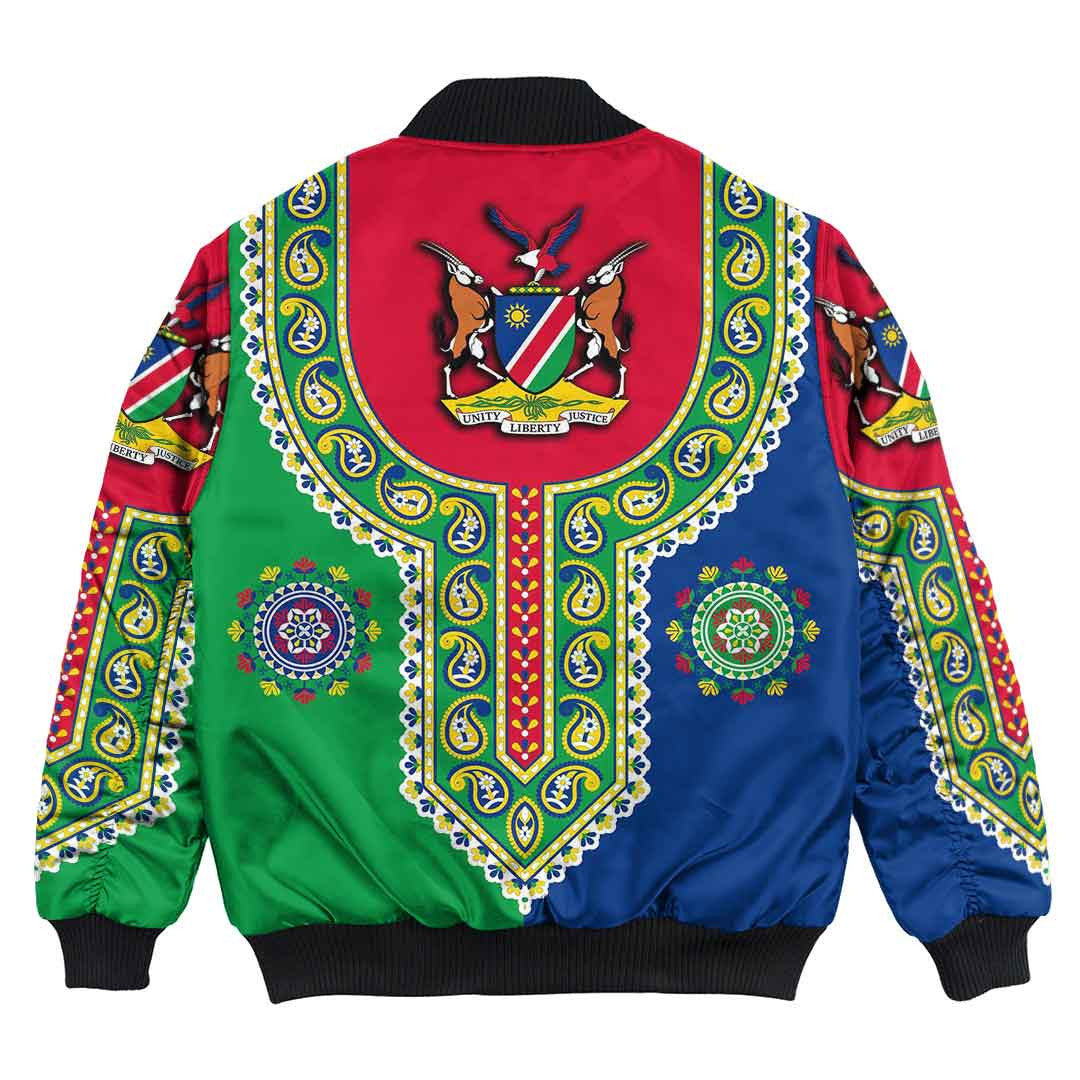 Namibia Dashiki Bomber Jacket