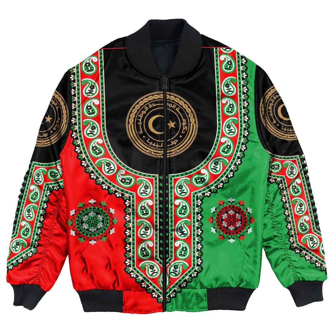 Libya Dashiki Bomber Jacket