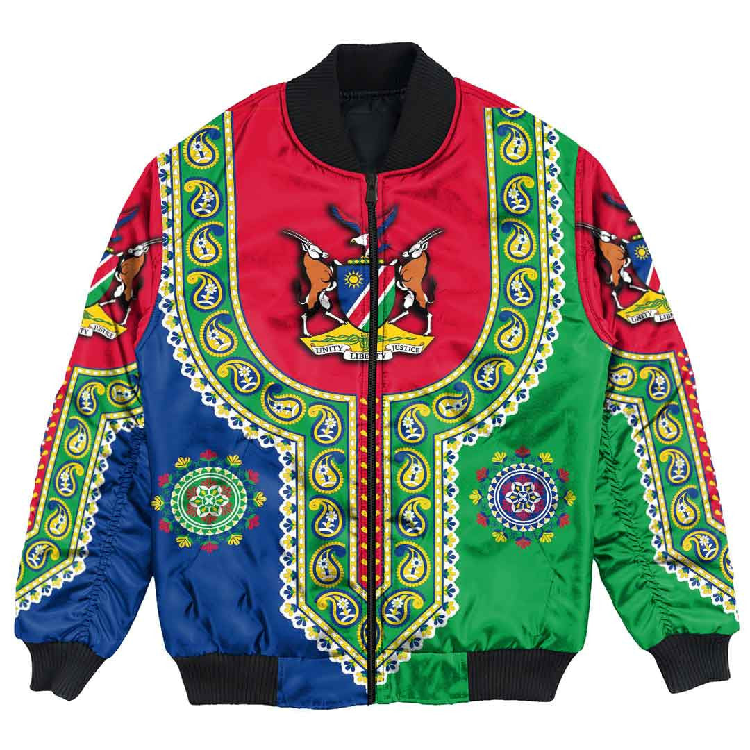 Namibia Dashiki Bomber Jacket