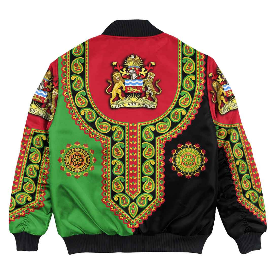 Malawi Dashiki Bomber Jacket