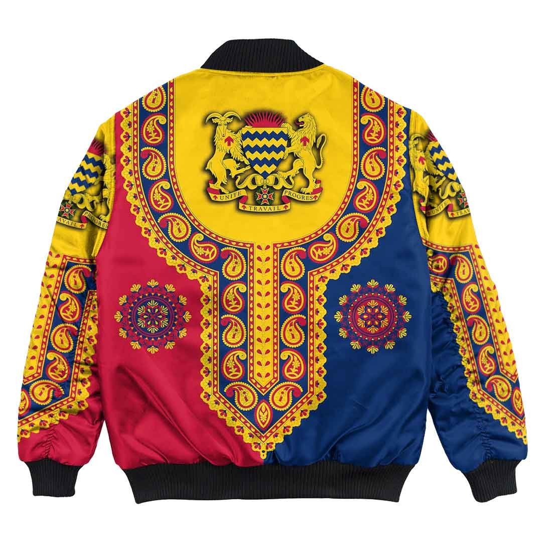 Chad Dashiki Bomber Jacket