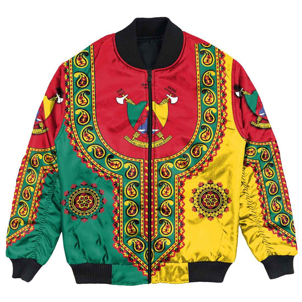 Cameroon Dashiki Bomber Jacket