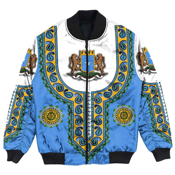 Somalia Dashiki Bomber Jacket