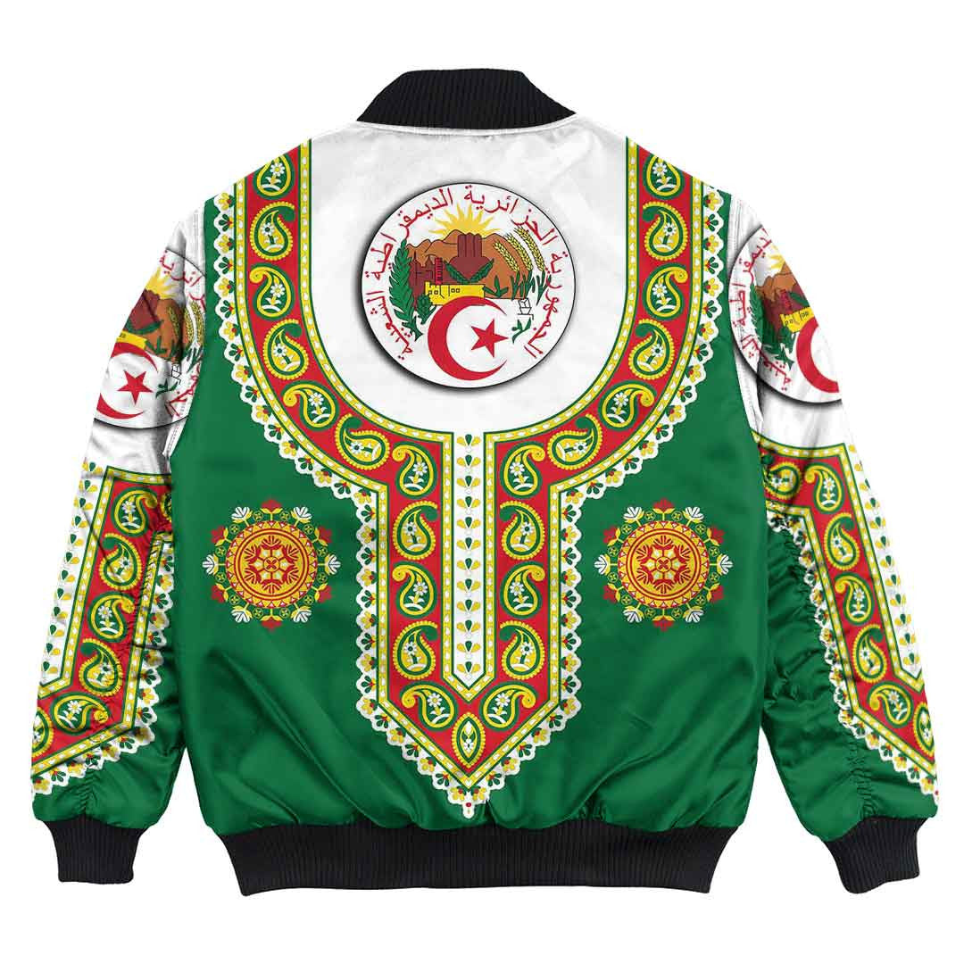 Algeria Dashiki Bomber Jacket