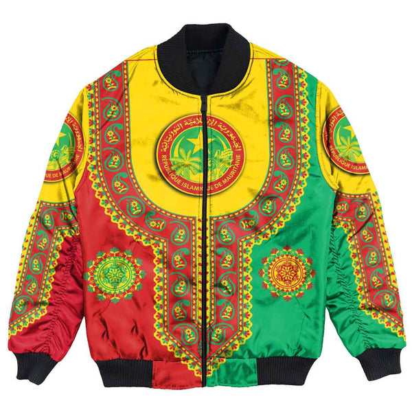 Mauritania Dashiki Bomber Jacket