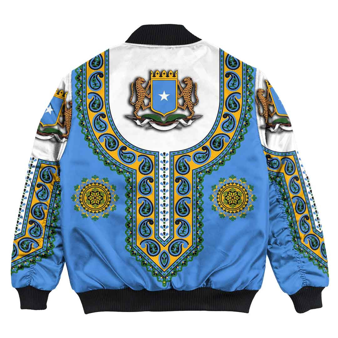 Somalia Dashiki Bomber Jacket