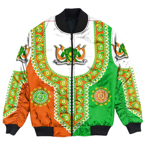 Niger Dashiki Bomber Jacket