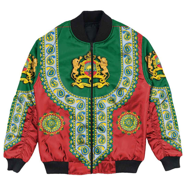 Morocco Dashiki Bomber Jacket