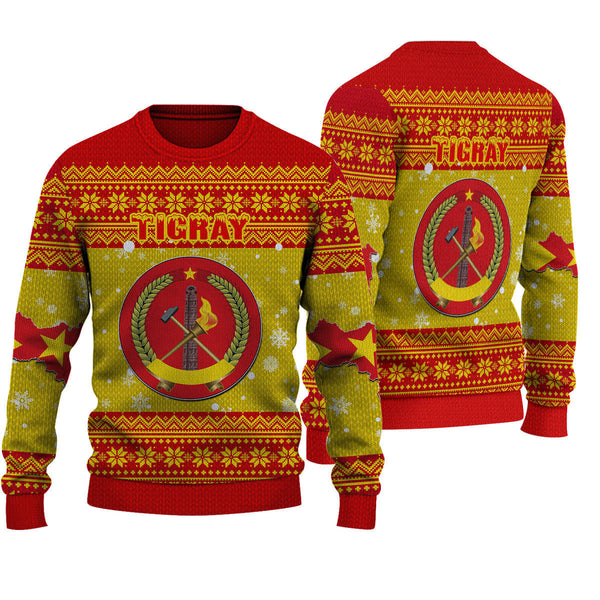 Africa Clothing  - Tigray Christmas Knitted Sweater