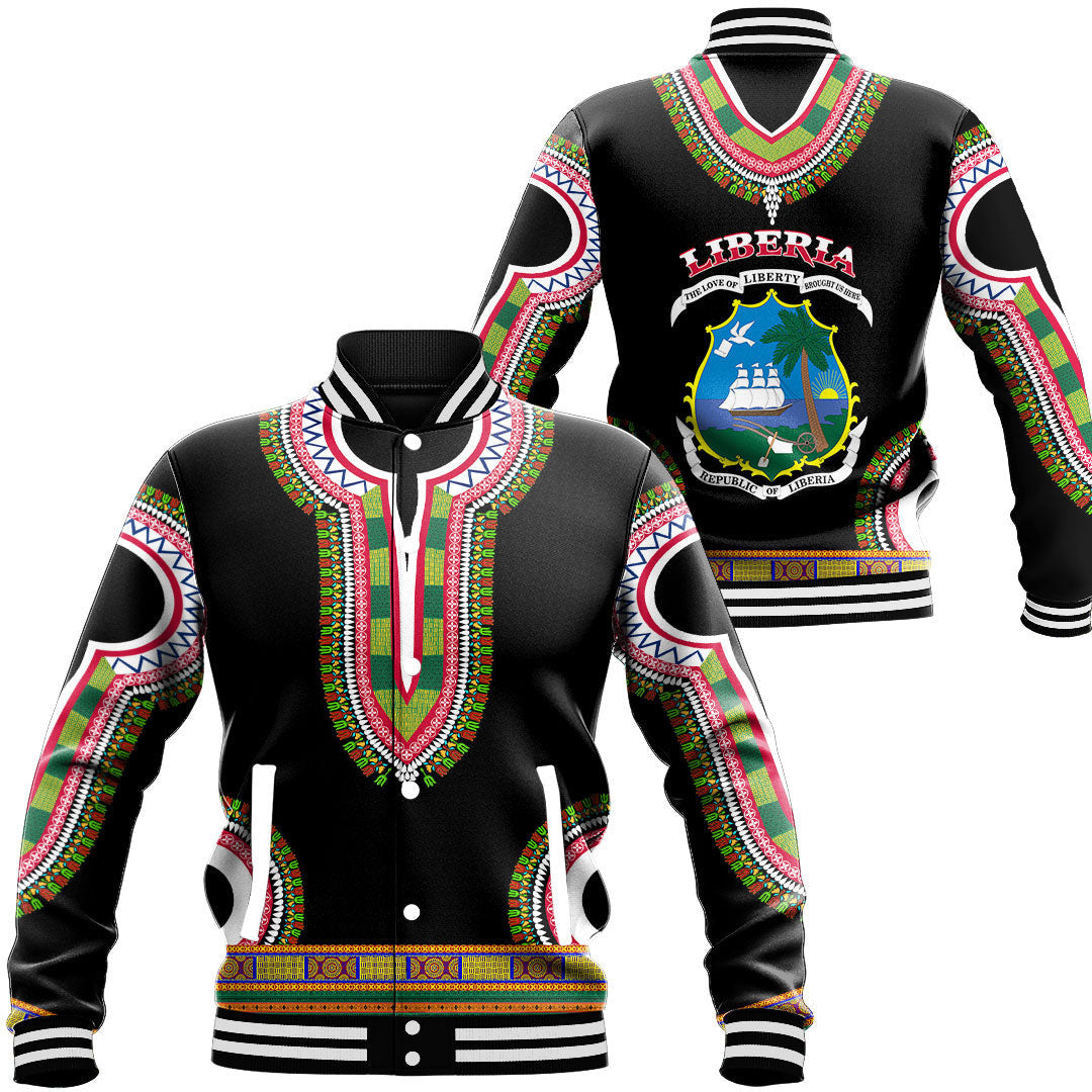 Africa Jacket - Liberia Baseball Jackets