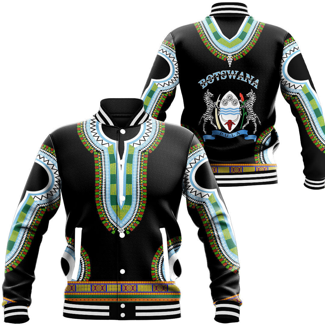 Africa Jacket - Botswana Baseball Jackets