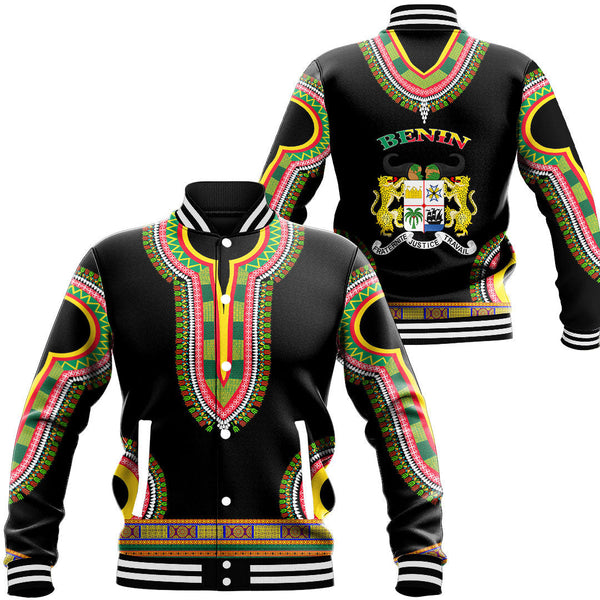 Africa Jacket - Benin Baseball Jackets