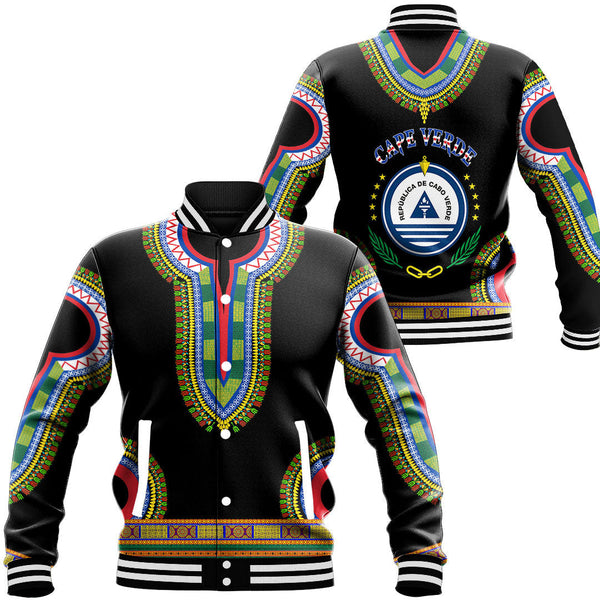 Africa Jacket - Cape Verde Baseball Jackets