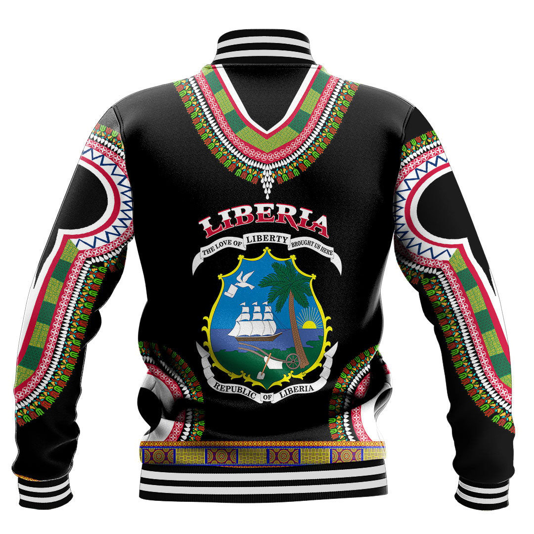 Africa Jacket - Liberia Baseball Jackets