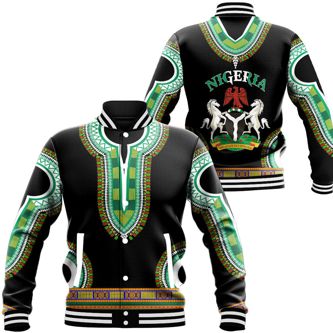 Africa Jacket - Nigeria Baseball Jackets